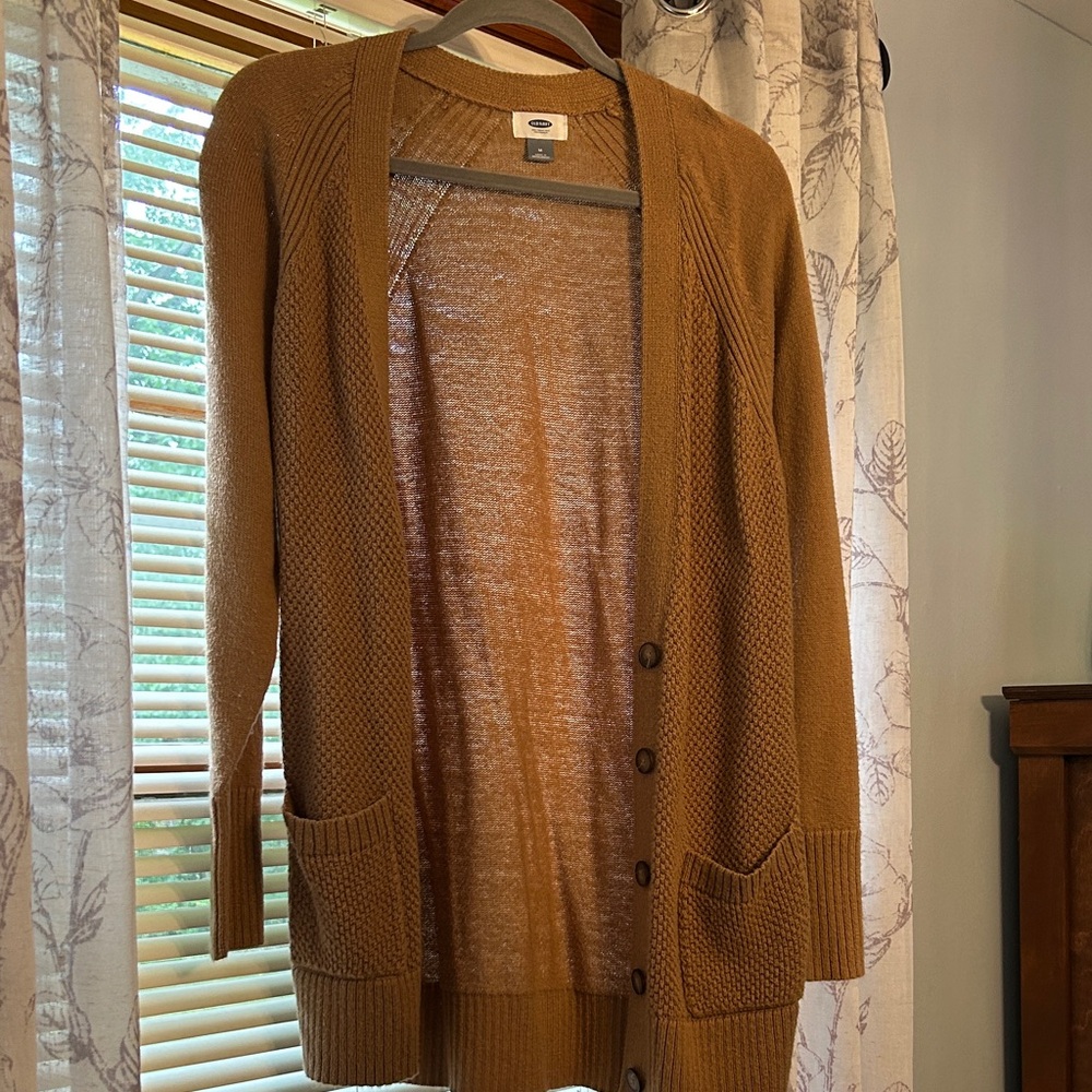 Old Navy Women's Brown Cardigan Sweater